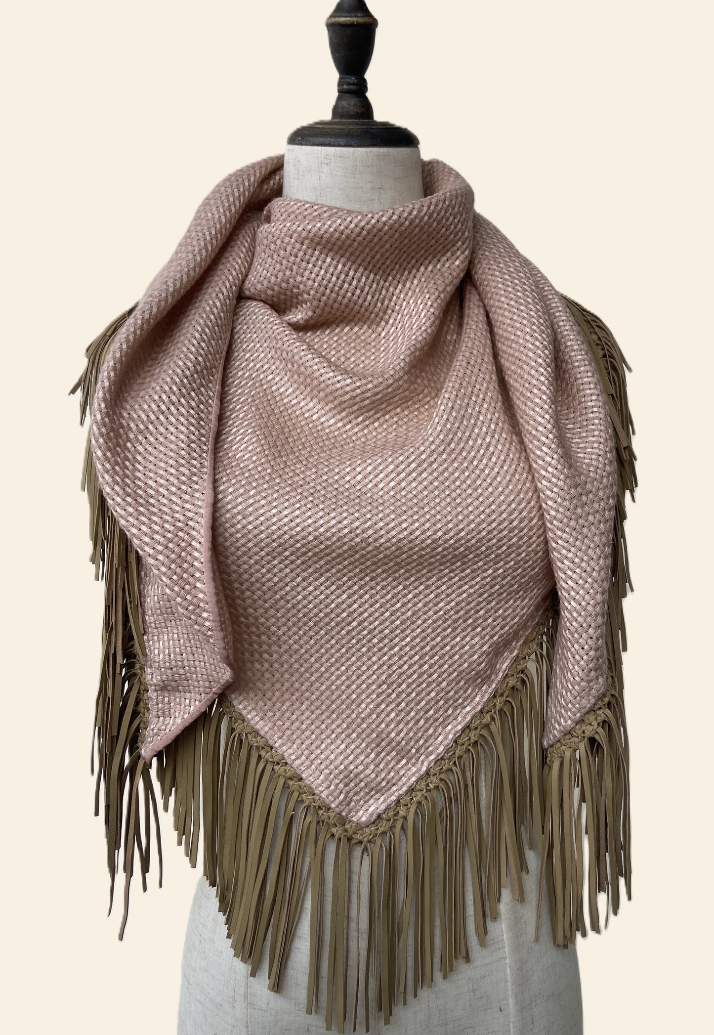 BAJRA Cervinia Scarf -Rose/Tan