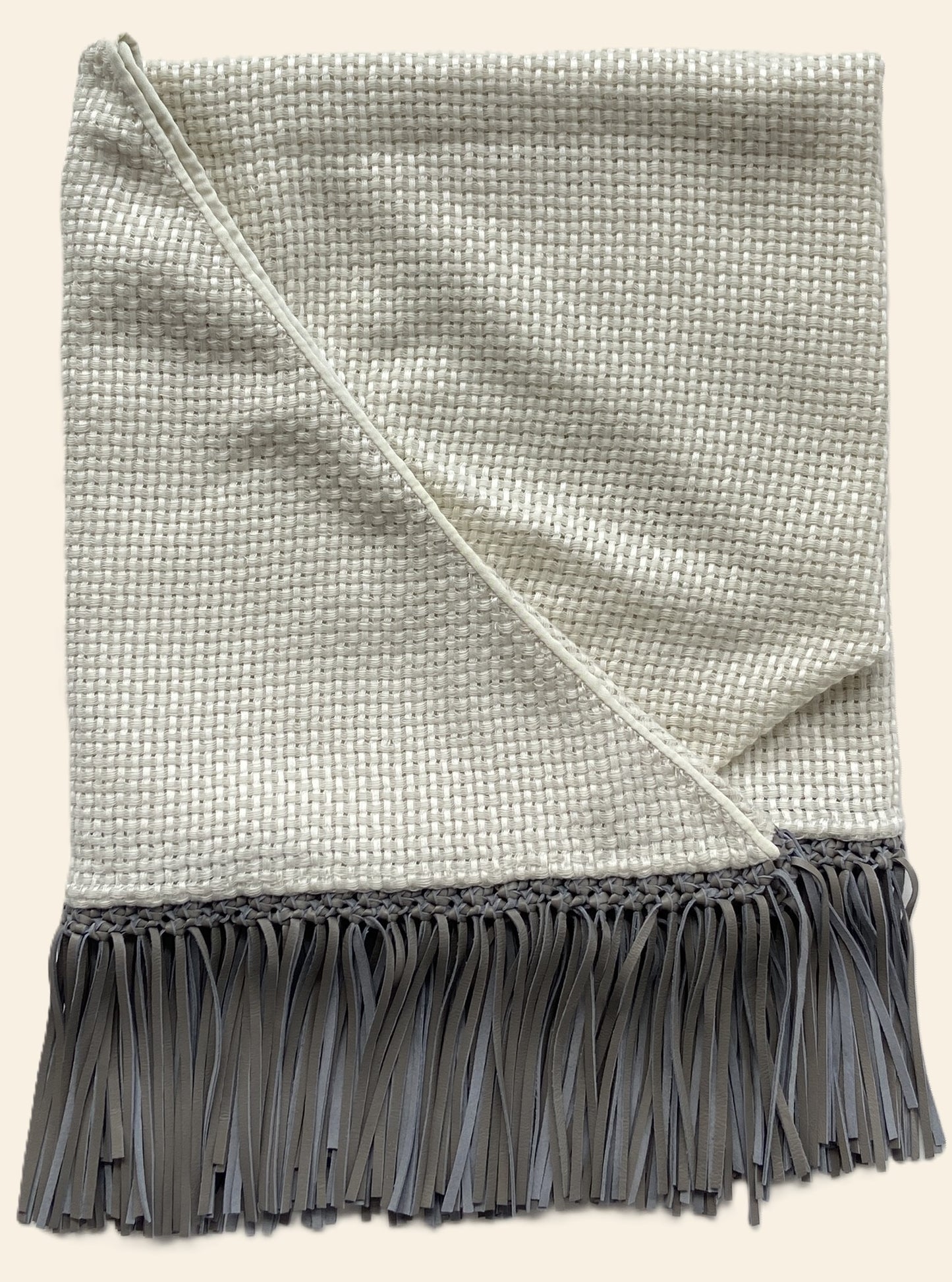 BAJRA Cervinia Scarf -White/Grey