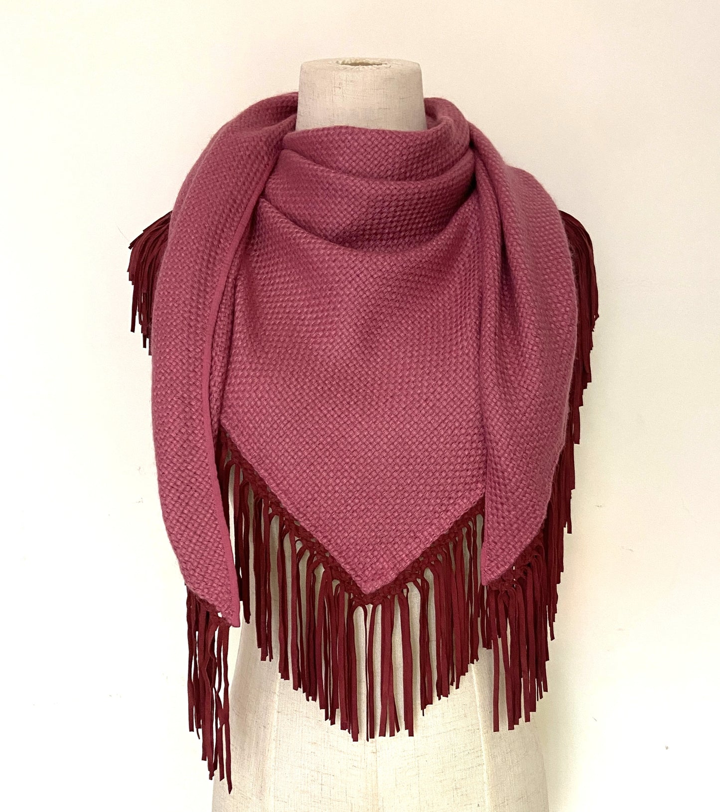 BAJRA Cervinia Scarf -Mauvewood Raspberry