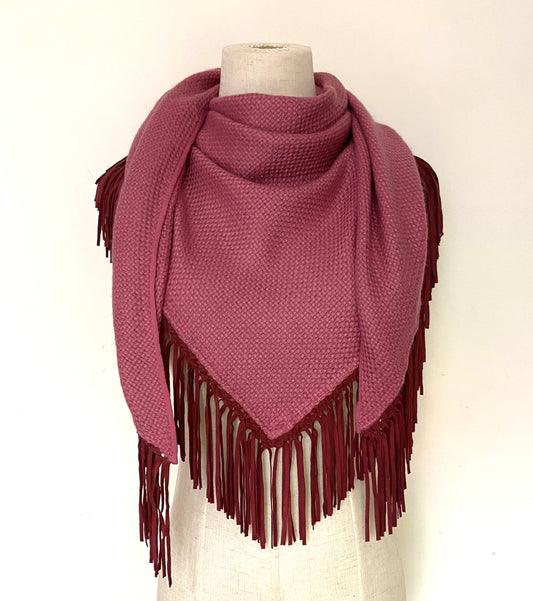 BAJRA Cervinia Scarf -Mauvewood Raspberry