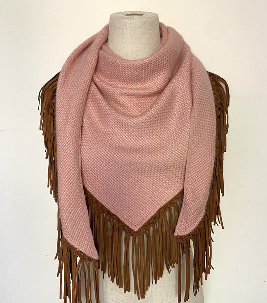 BAJRA Cervinia Scarf -Old Rose Brown
