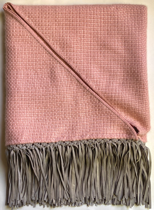 BAJRA Cervinia Scarf - Old Rose Gravel
