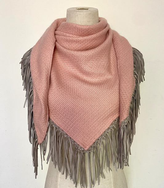BAJRA Cervinia Scarf - Old Rose Gravel