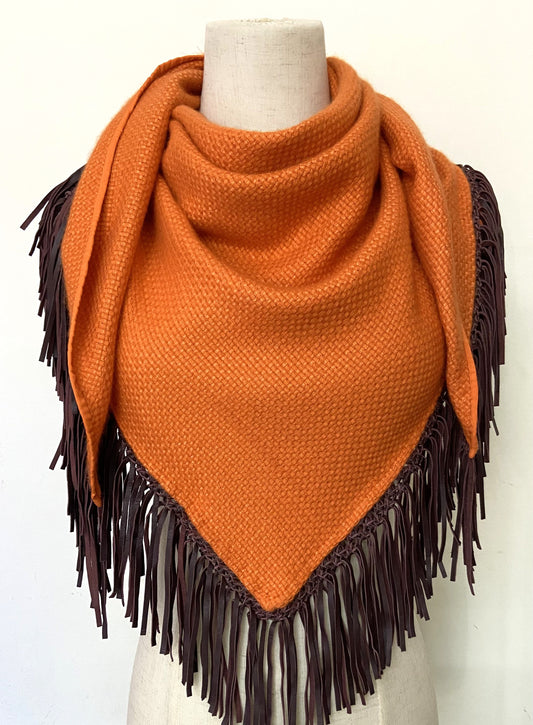 BAJRA Cervinia Scarf - Orange Brown